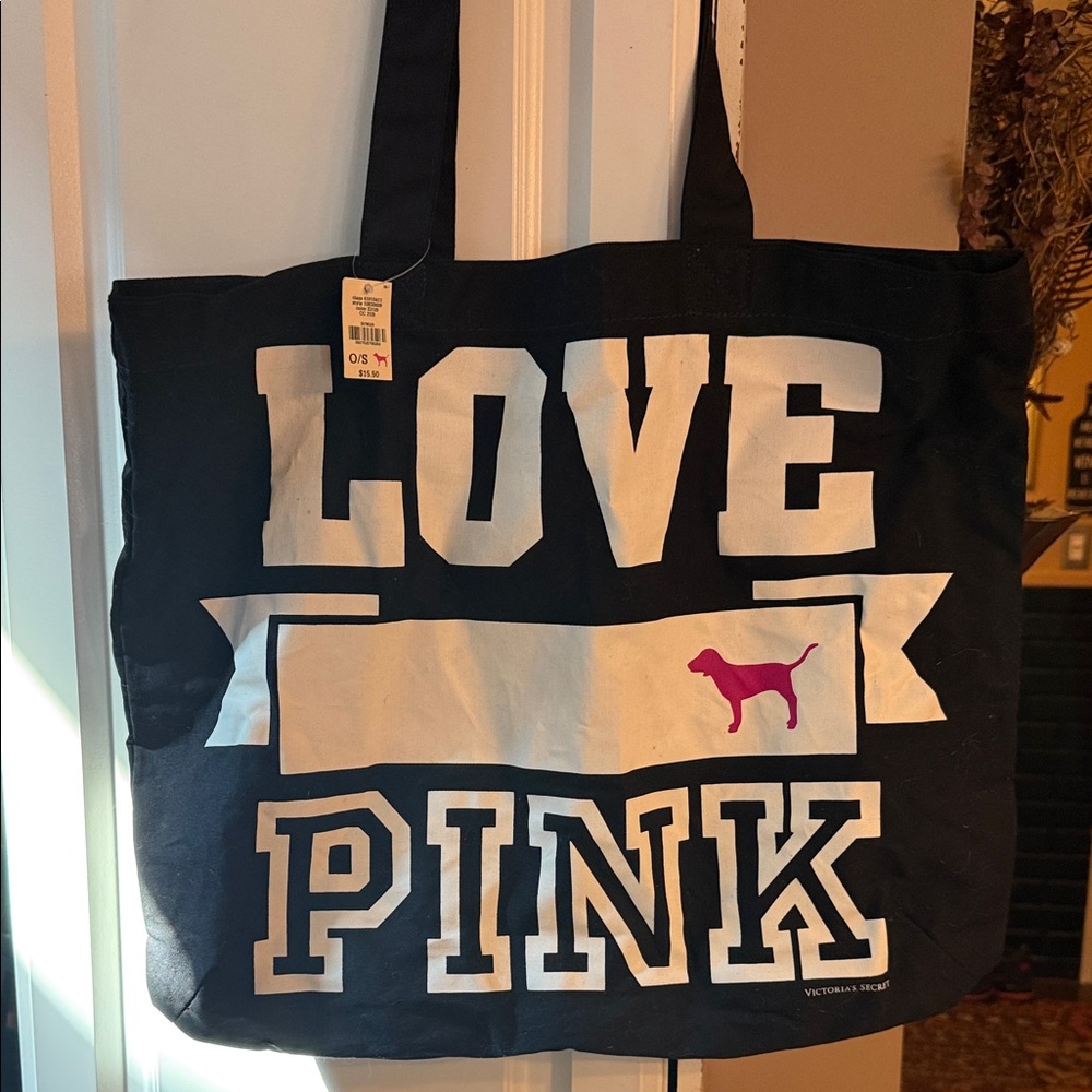 Victoria's Secret Black and White LOVE PINK Tote
BNWT